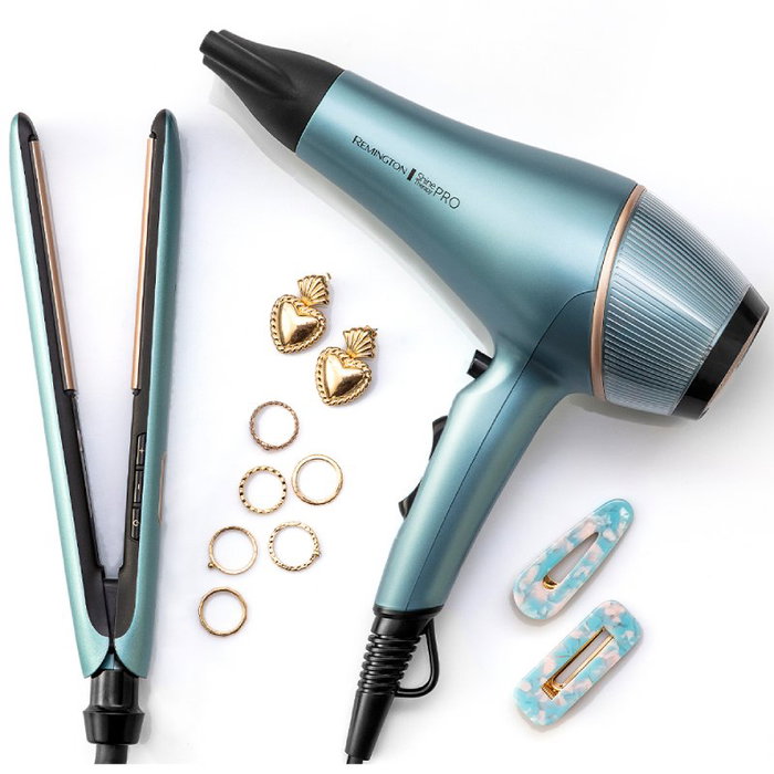 Remington Secador Shine Therapy Pro AC9300 2200W Azul Remington Secador Shine Therapy Pro AC9300 2200W Azul